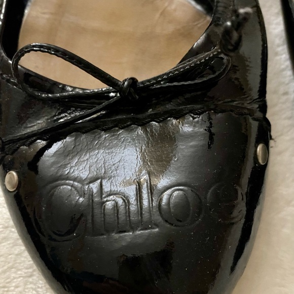 CHLOE patent leather flats - Picture 3 of 6